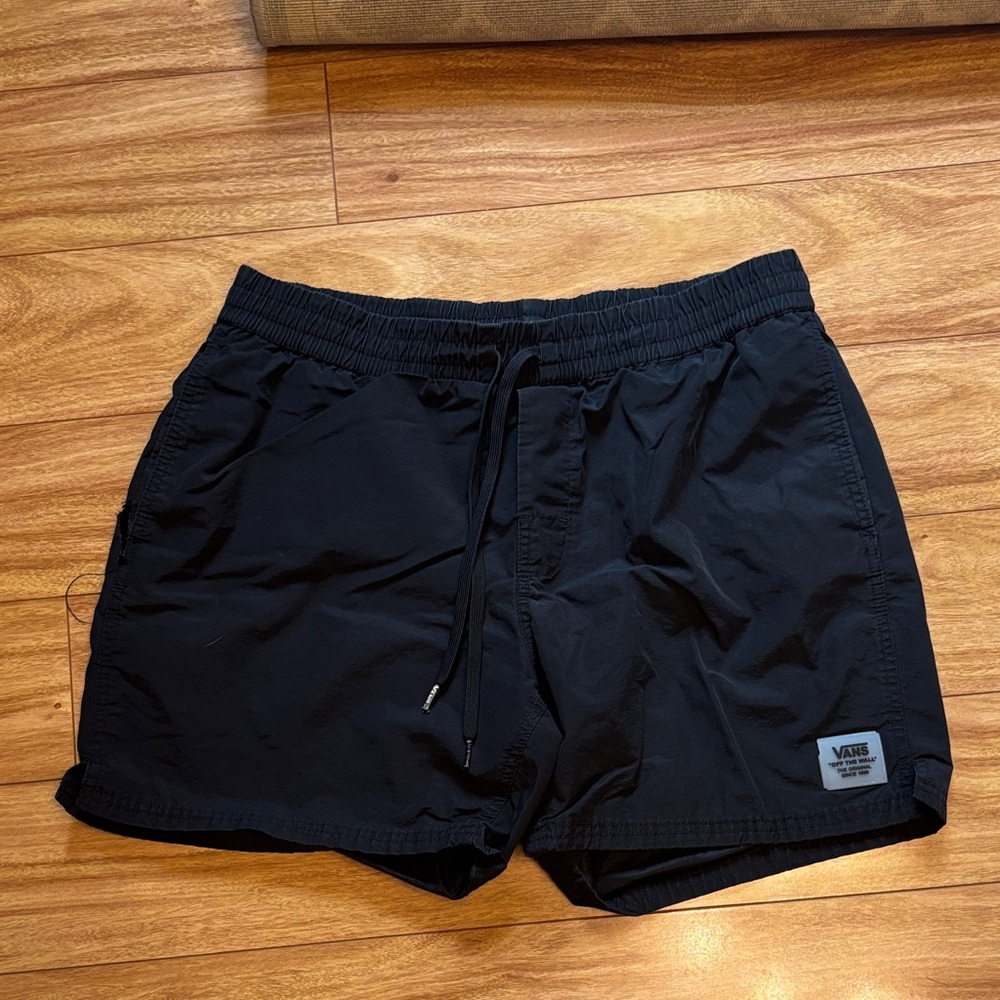Vans Black Shorts - Size Large
